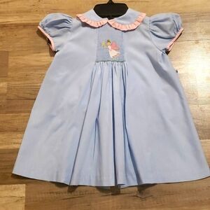 REMEMBER NYGUEN SMOCKED ANGEL DRESS SZ 2